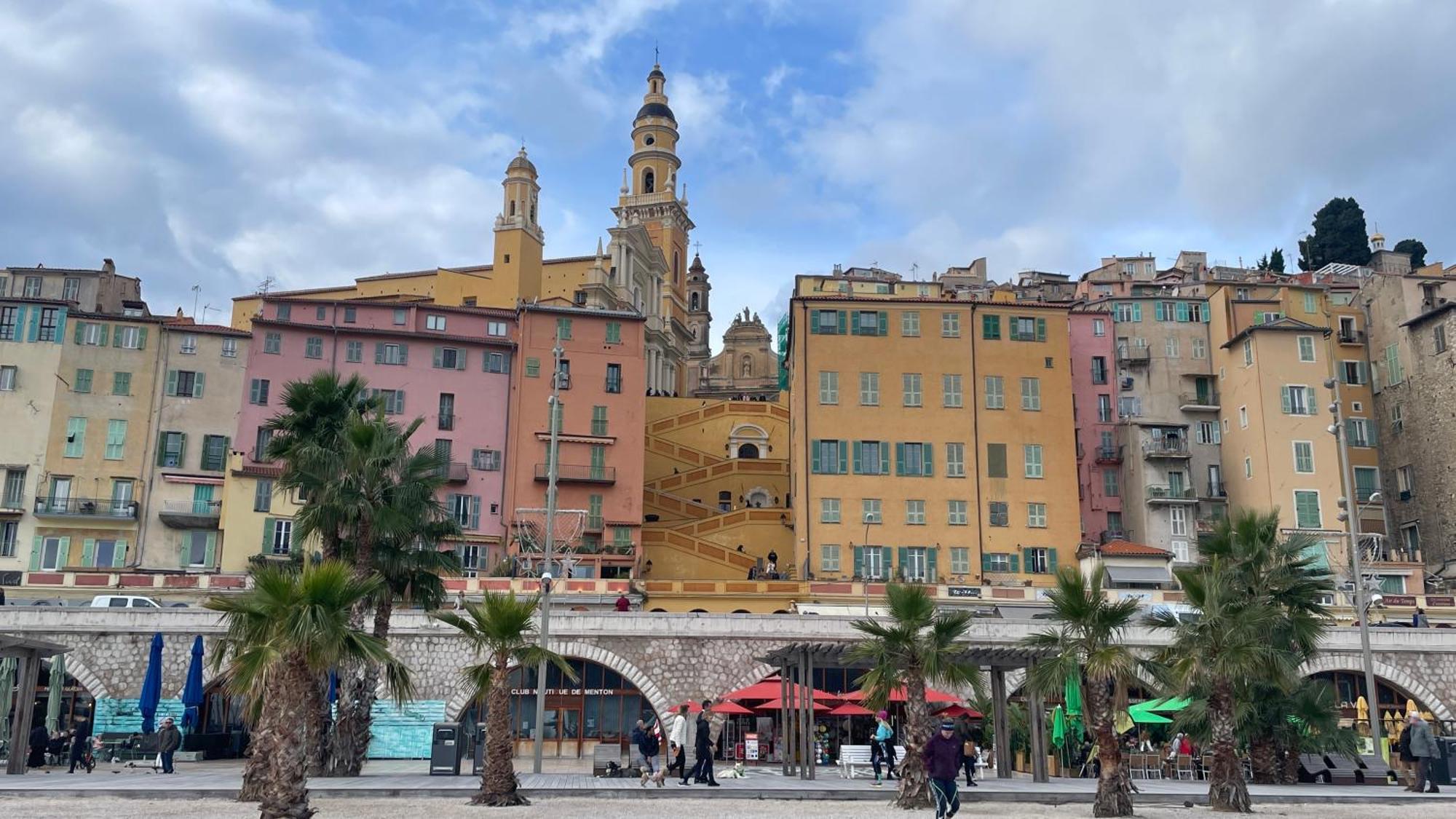 Studio Rue Pietonne Proche Plage Menton Dış mekan fotoğraf